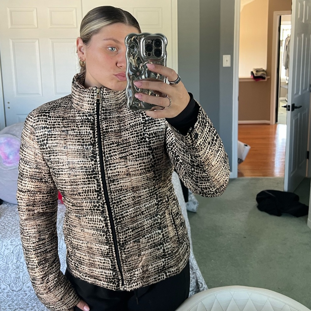 snakeskin jacket